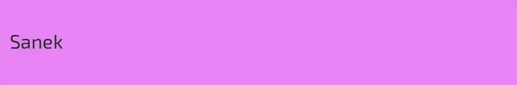 Sanek