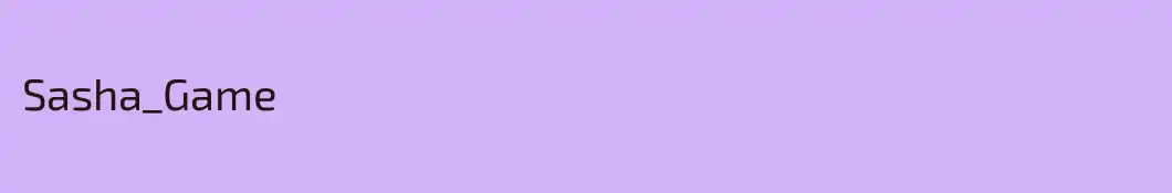 Sasha_Game