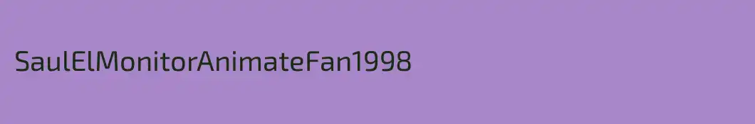 SaulElMonitorAnimateFan1998
