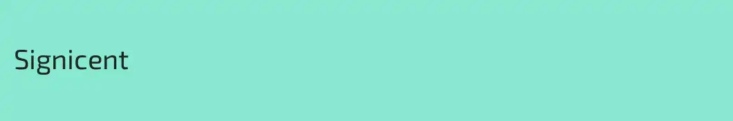 Signicent