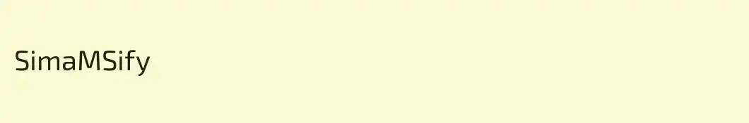 SimaMSify