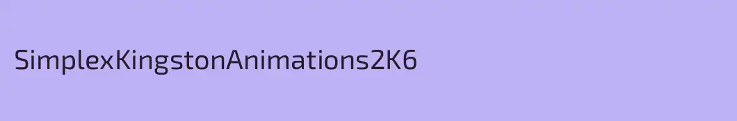SimplexKingstonAnimations2K6