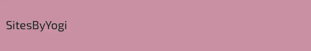 SitesByYogi