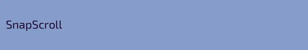 SnapScroll