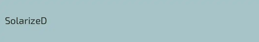 SolarizeD