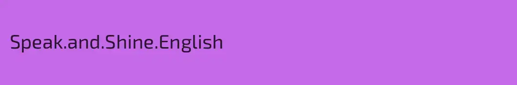 Speak.and.Shine.English