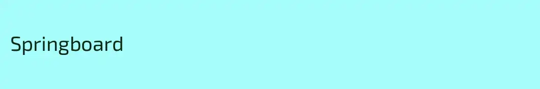 Springboard