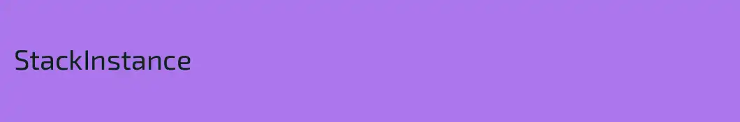 StackInstance