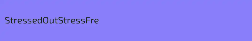 StressedOutStressFre