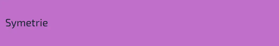 Symetrie