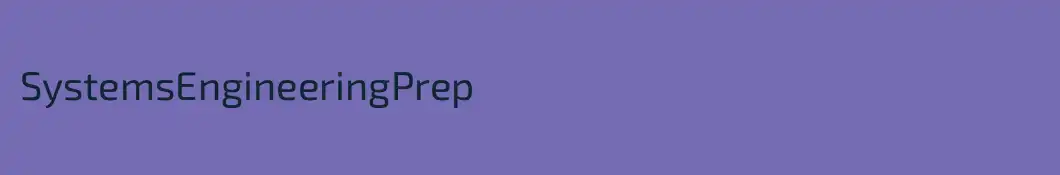 SystemsEngineeringPrep