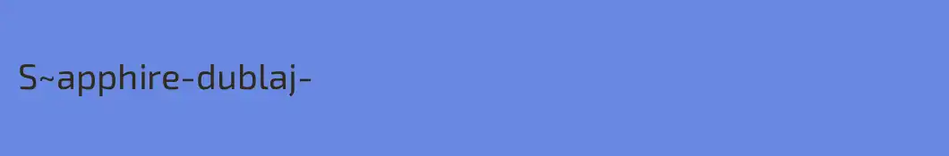 S~apphire-dublaj-