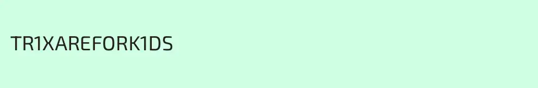 TR1XAREFORK1DS