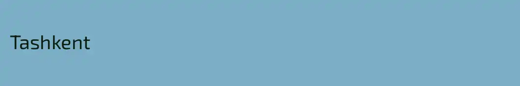 Tashkent