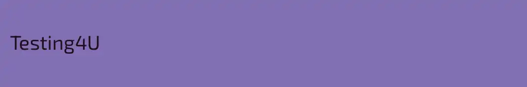 Testing4U