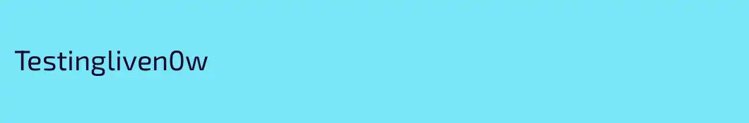 Testingliven0w
