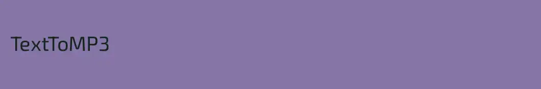 TextToMP3