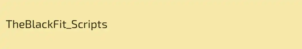 TheBlackFit_Scripts