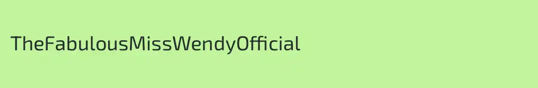 TheFabulousMissWendyOfficial