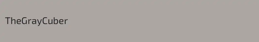TheGrayCuber