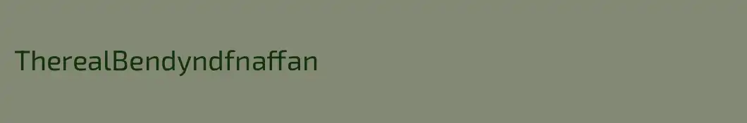 TherealBendyndfnaffan