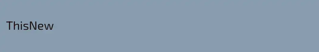 ThisNew
