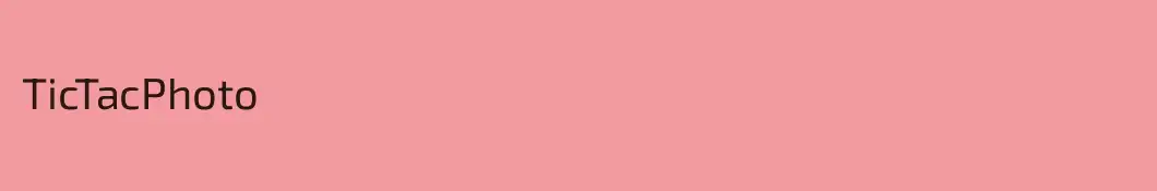 TicTacPhoto