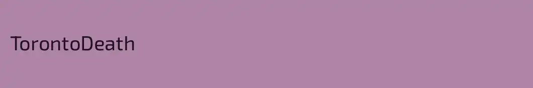 TorontoDeath