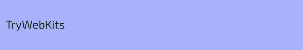 TryWebKits
