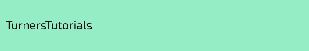 TurnersTutorials