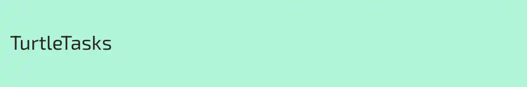 TurtleTasks