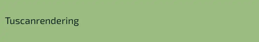 Tuscanrendering