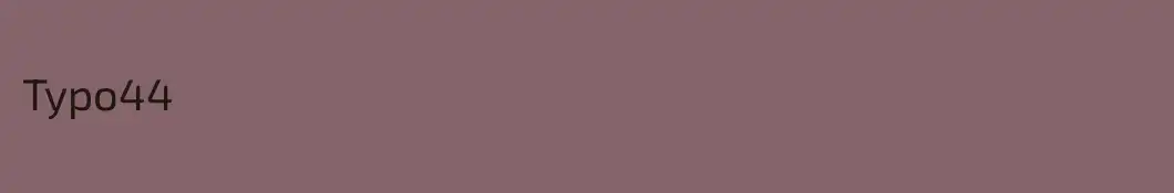 Typo44