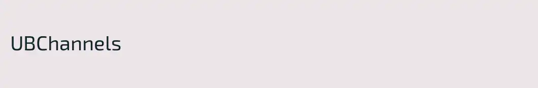UBChannels