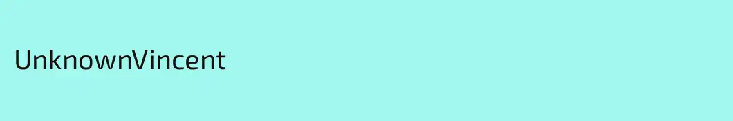 UnknownVincent