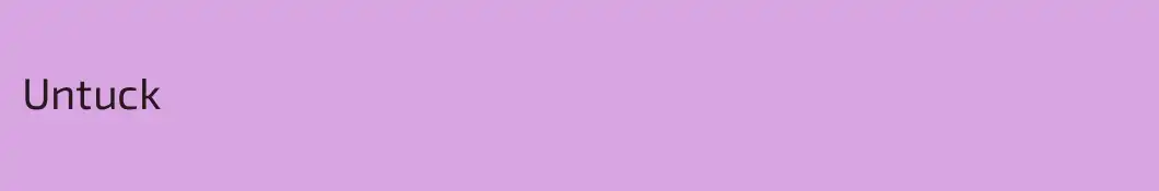 Untuck