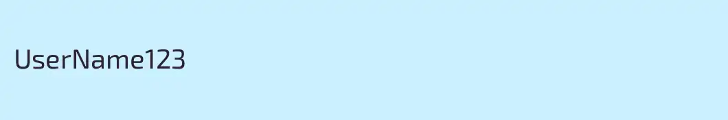 UserName123