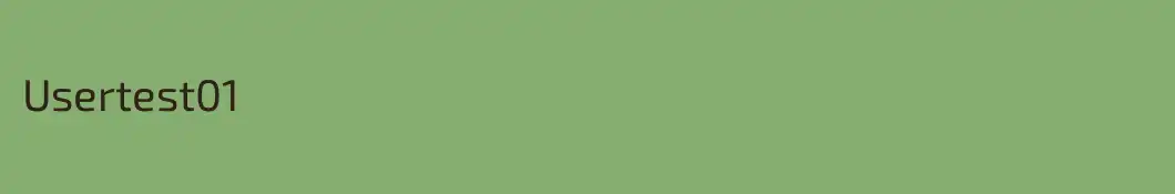 Usertest01