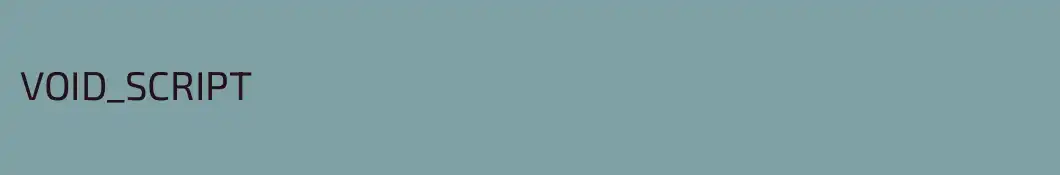 VOID_SCRIPT