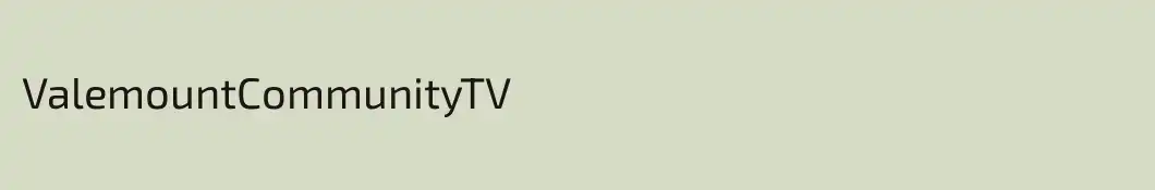 ValemountCommunityTV