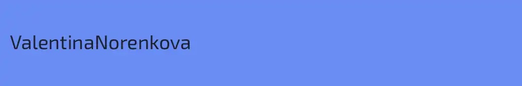 ValentinaNorenkova