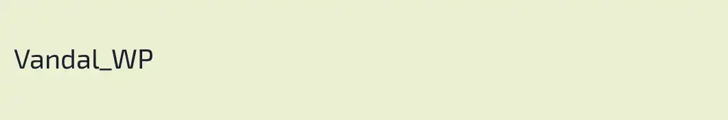 Vandal_WP