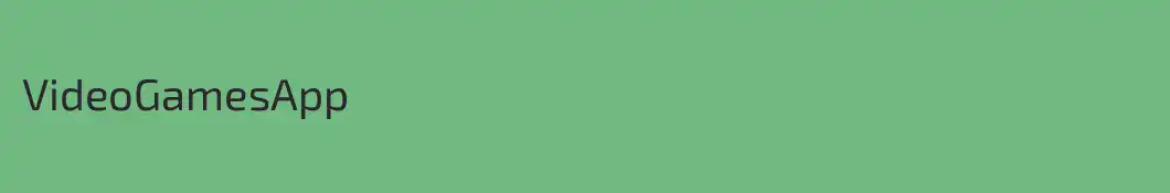 VideoGamesApp