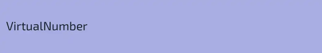 VirtualNumber