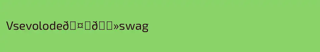 Vsevolode🤙🏻swag