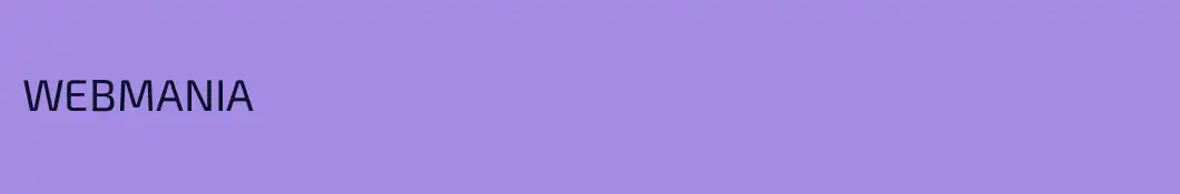 WEBMANIA