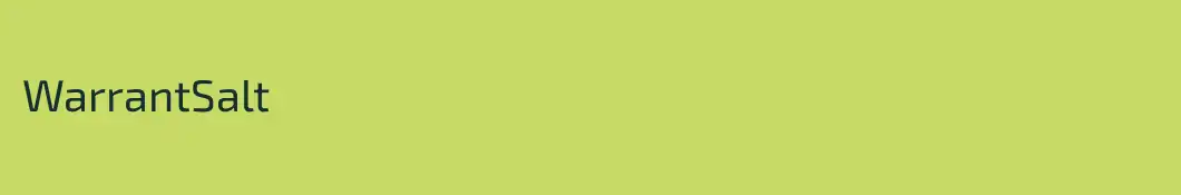 WarrantSalt