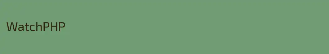 WatchPHP