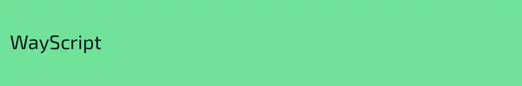 WayScript