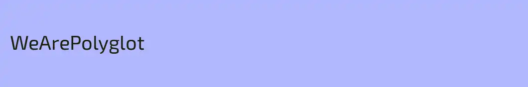 WeArePolyglot